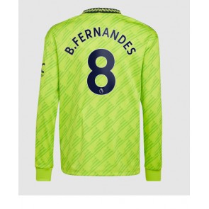 Manchester United Bruno Fernandes #8 Tredje Tröja 2022-23 Långärmad